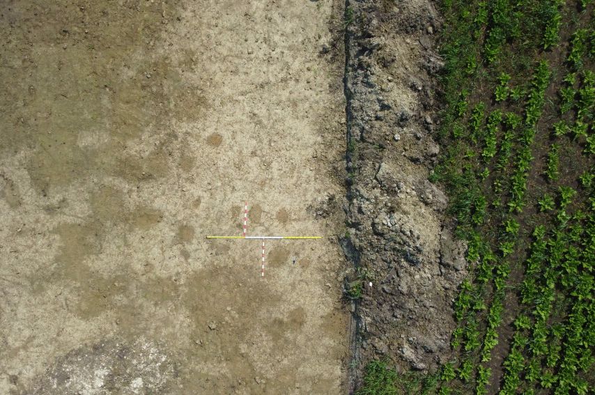 Prace archeologiczne na stanowisku w Łabuniach - odkrycie...