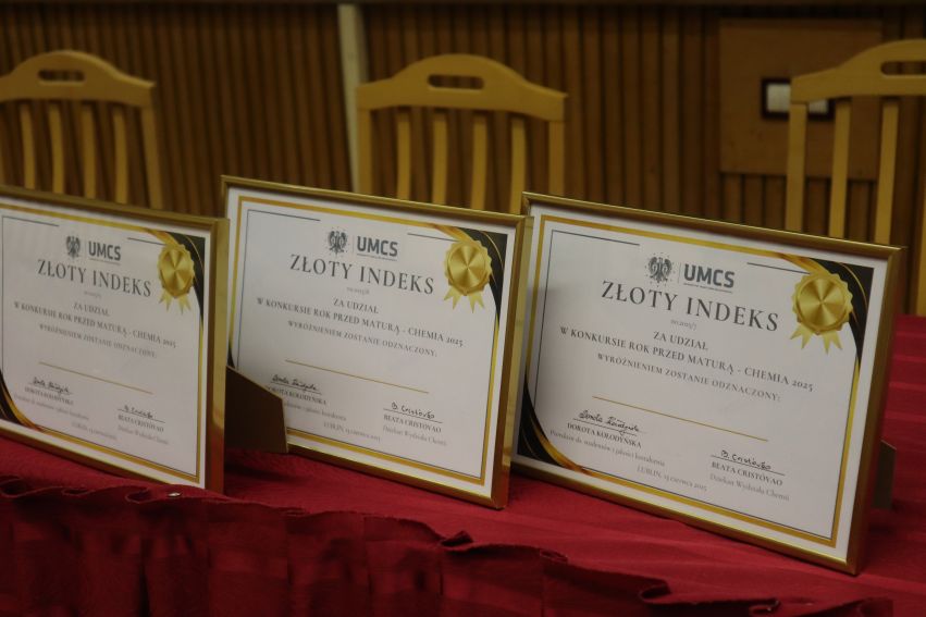 Finał "Rok przed maturą – chemia"