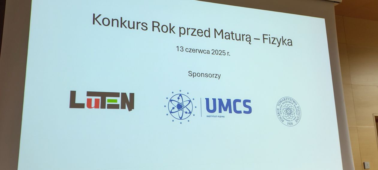 Finał "Rok przed Maturą - Fizyka"