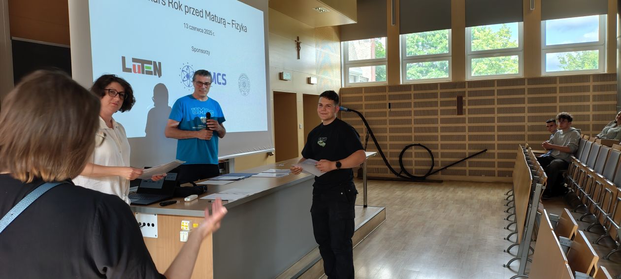 Finał "Rok przed Maturą - Fizyka"