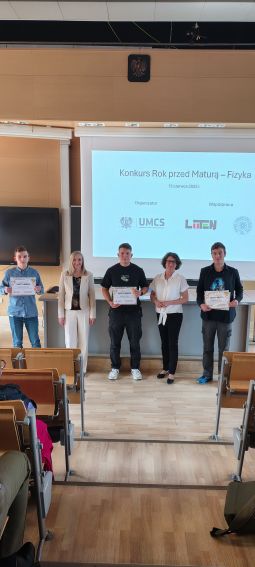 Finał "Rok przed Maturą - Fizyka"