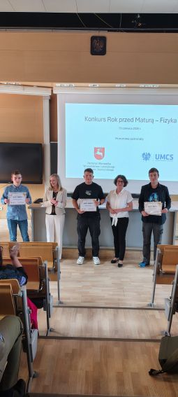 Finał "Rok przed Maturą - Fizyka"