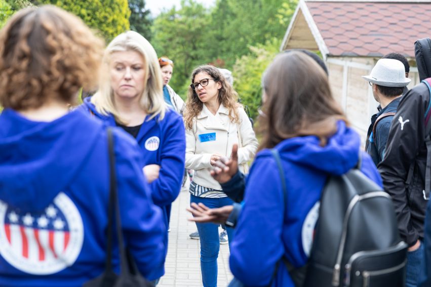 Piknik dla zagranicznych naukowców