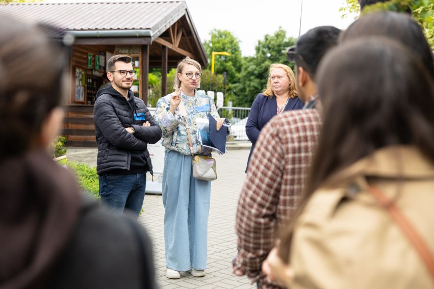 Piknik dla zagranicznych naukowców