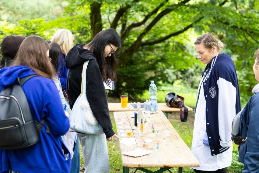 Piknik dla zagranicznych naukowców