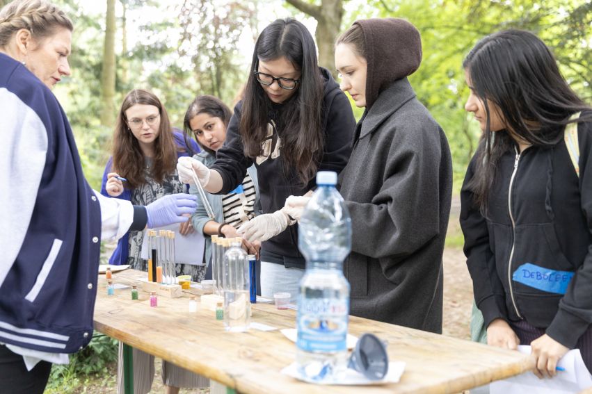 Piknik dla zagranicznych naukowców