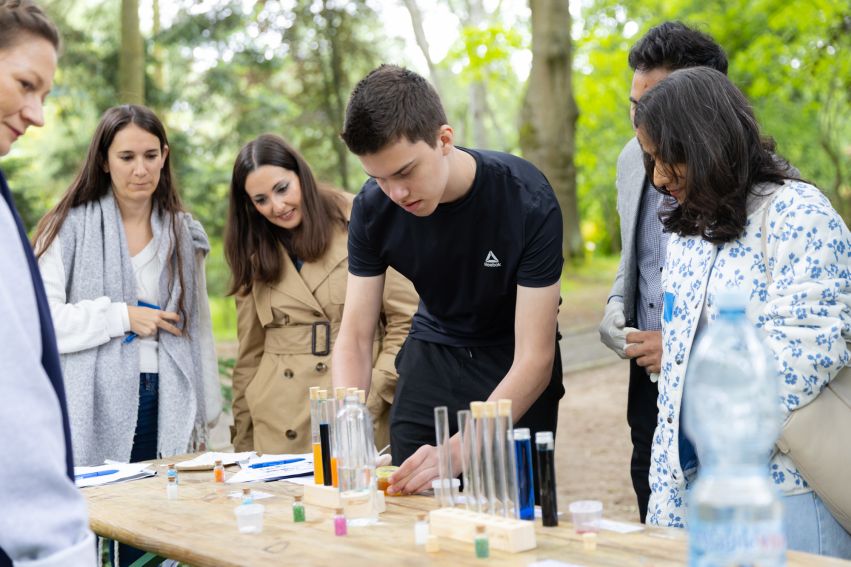 Piknik dla zagranicznych naukowców