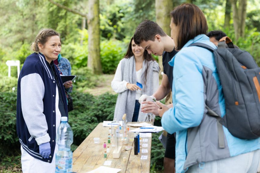 Piknik dla zagranicznych naukowców