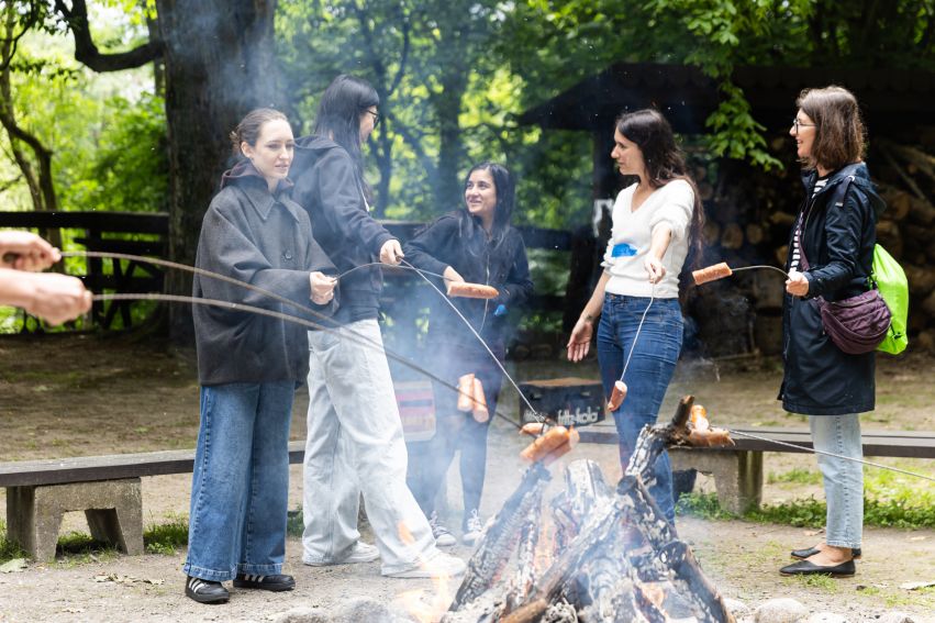 Piknik dla zagranicznych naukowców