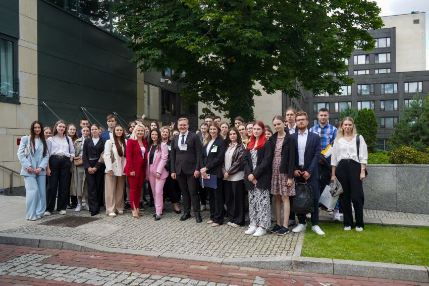 Wizyta studentów WPiD UMCS w Sejmie RP