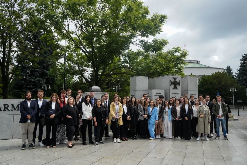 Wizyta studentów WPiD UMCS w Sejmie RP