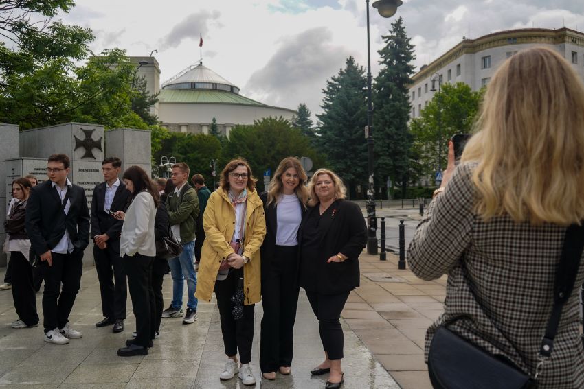 Wizyta studentów WPiD UMCS w Sejmie RP