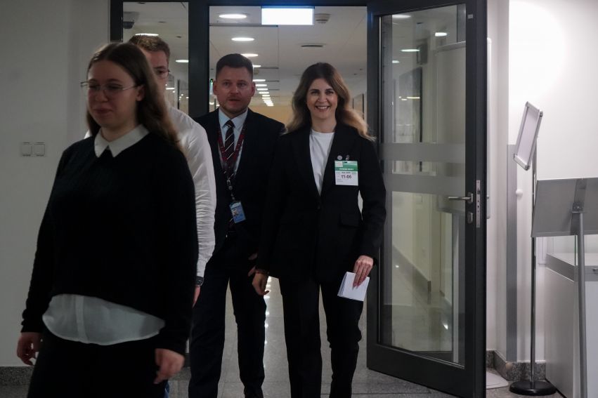 Wizyta studentów WPiD UMCS w Sejmie RP