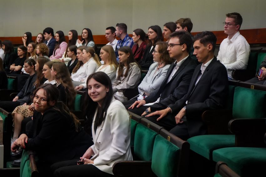 Wizyta studentów WPiD UMCS w Sejmie RP