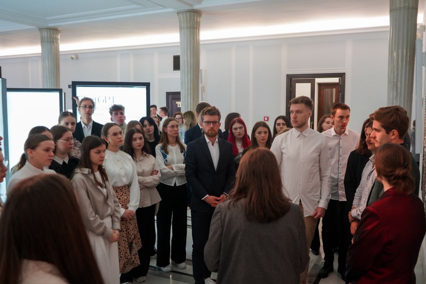 Wizyta studentów WPiD UMCS w Sejmie RP