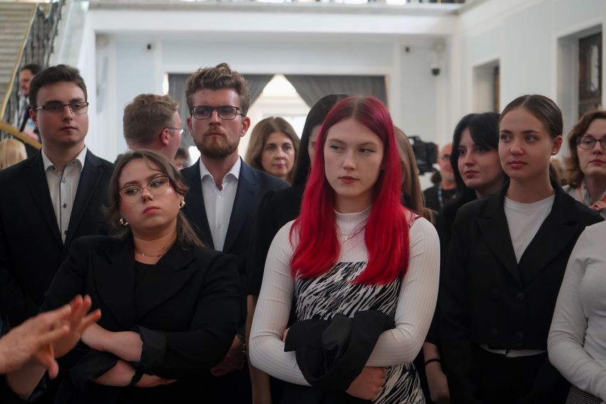 Wizyta studentów WPiD UMCS w Sejmie RP