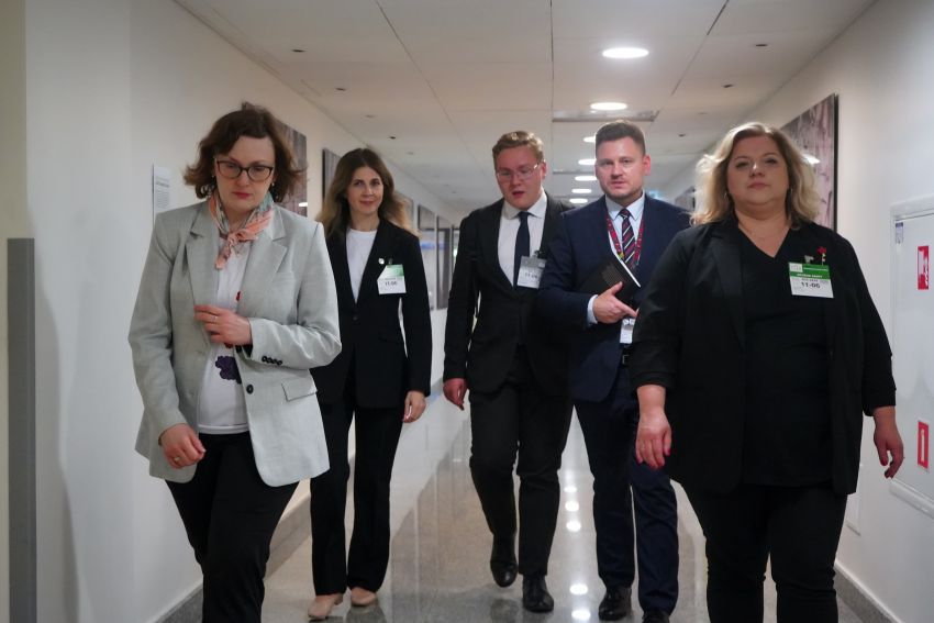 Wizyta studentów WPiD UMCS w Sejmie RP