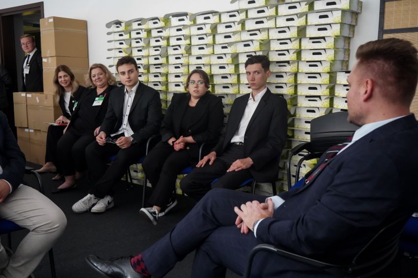 Wizyta studentów WPiD UMCS w Sejmie RP