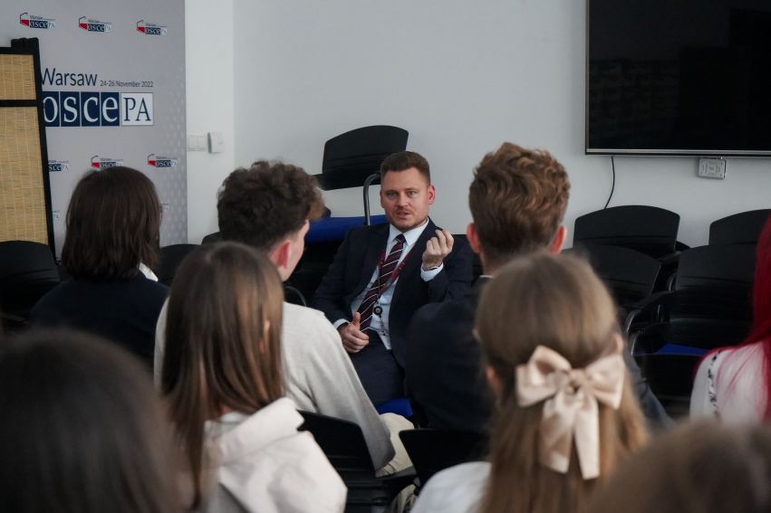 Wizyta studentów WPiD UMCS w Sejmie RP