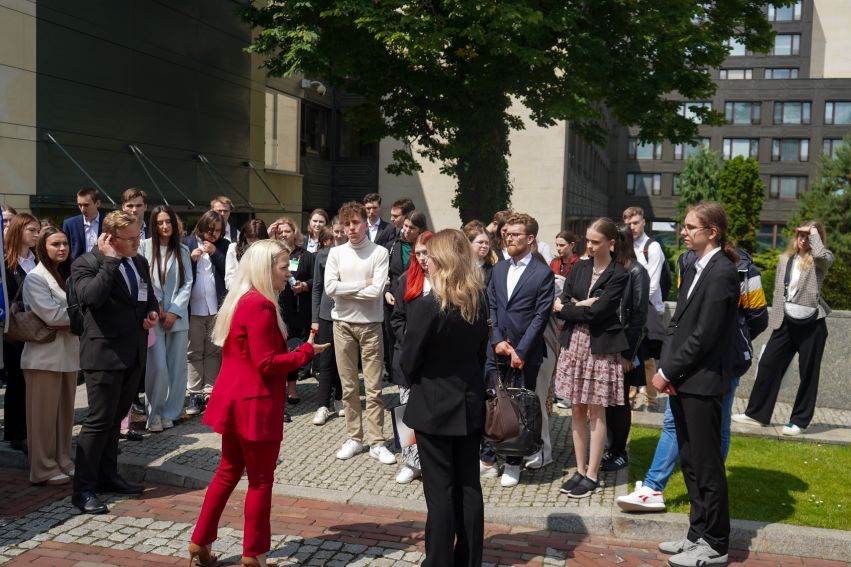 Wizyta studentów WPiD UMCS w Sejmie RP