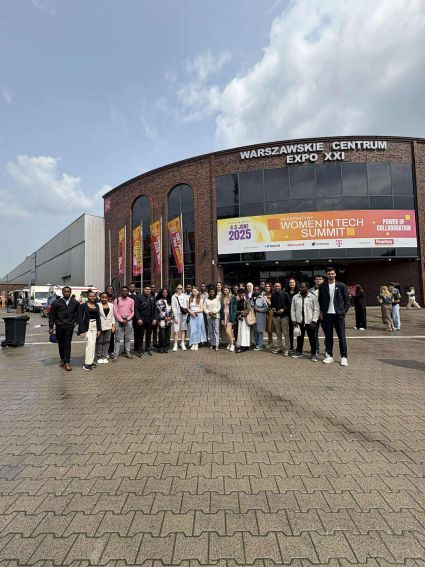 International Students at Perspektywy Women in Tech