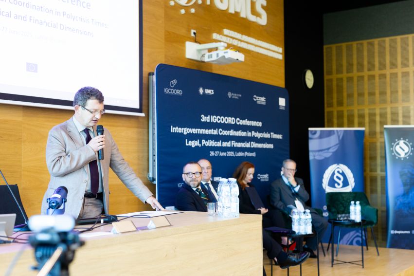 Konferencja pt.„Intergovernmental Coordination in...