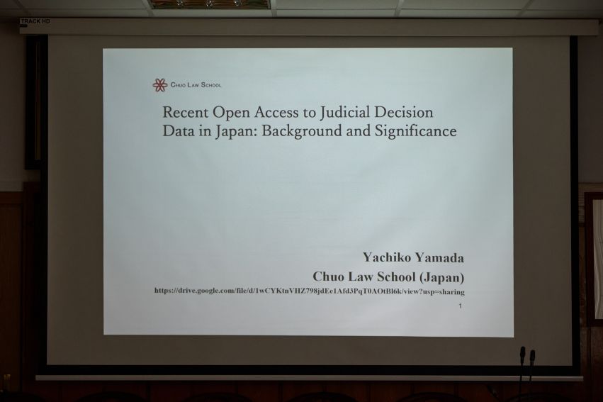 Wykład prof. Yachiko Yamada z Uniwersytetu Chuo w Tokio w...