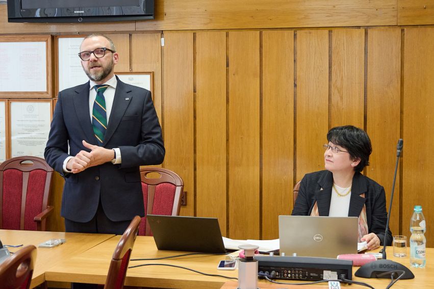 Wykład prof. Yachiko Yamada z Uniwersytetu Chuo w Tokio w...