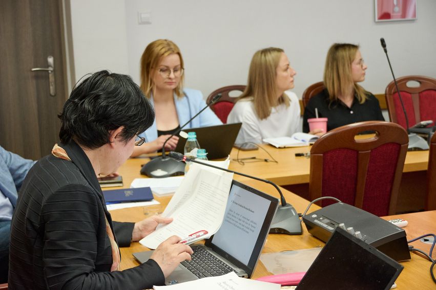 Wykład prof. Yachiko Yamada z Uniwersytetu Chuo w Tokio w...