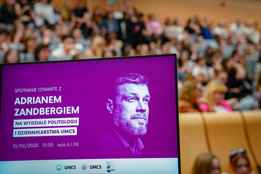 Spotkanie z Adrianem Zandbergiem
