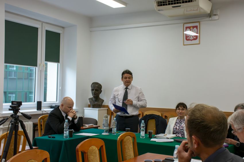Publiczna obrona rozprawy doktorskiej mgr. Roberta...
