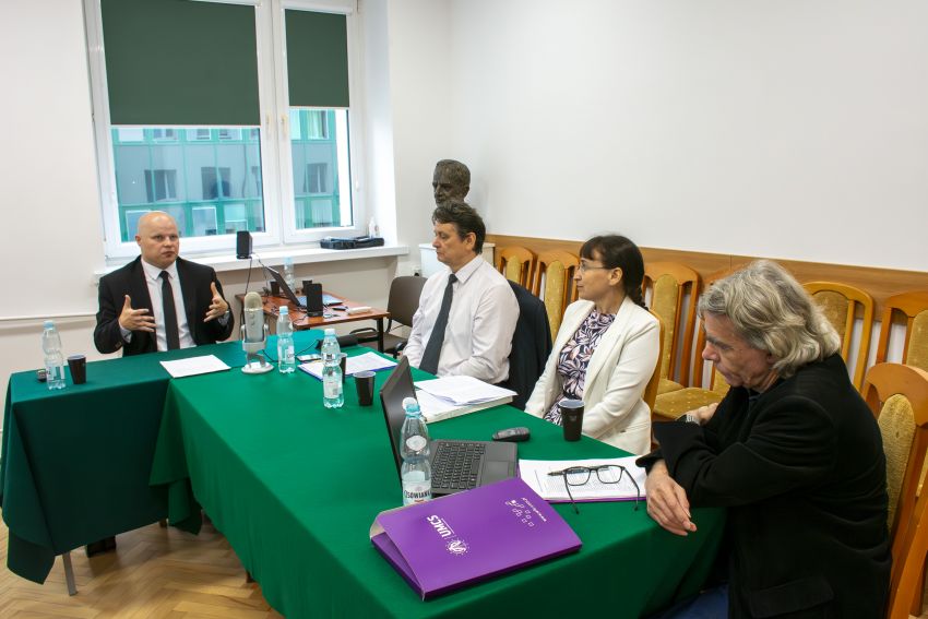 Publiczna obrona rozprawy doktorskiej mgr. Roberta...