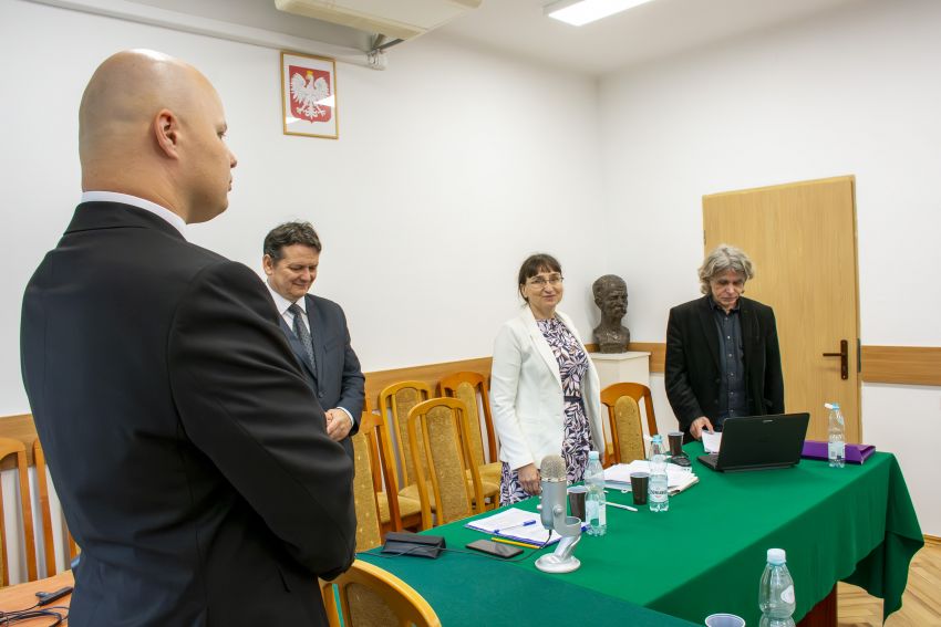 Publiczna obrona rozprawy doktorskiej mgr. Roberta...