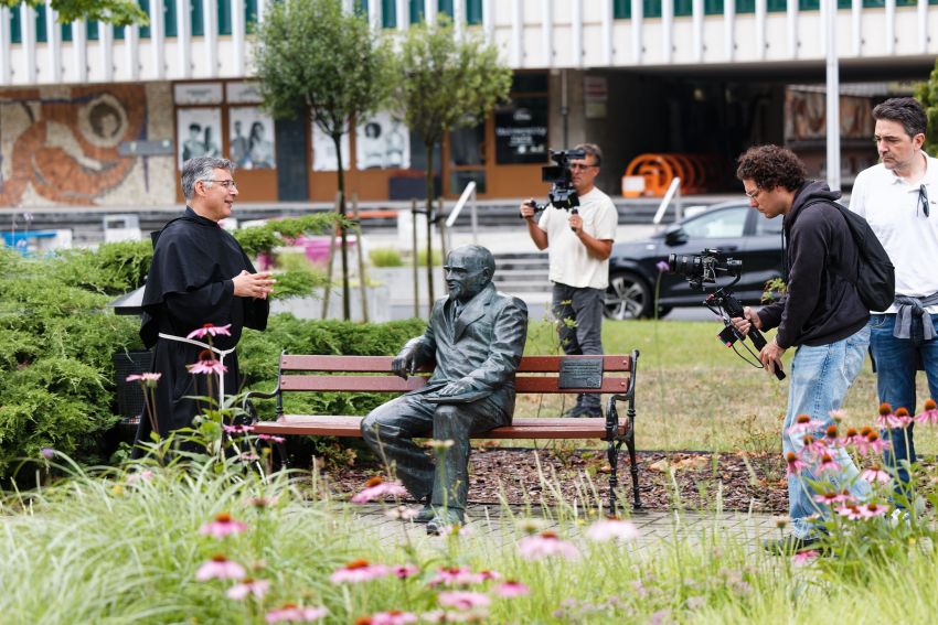 Włoska ekipa telewizyjna z wizytą na UMCS
