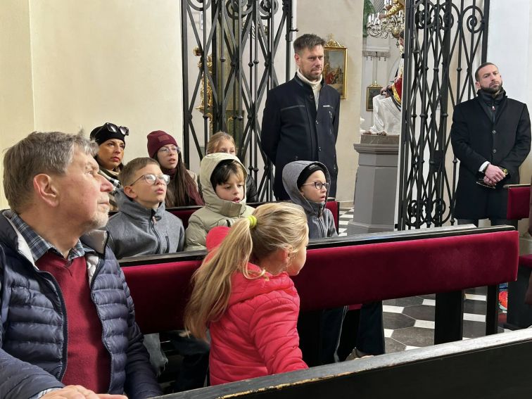 Spacer po Lublinie z wielopokoleniową rodziną premiera...