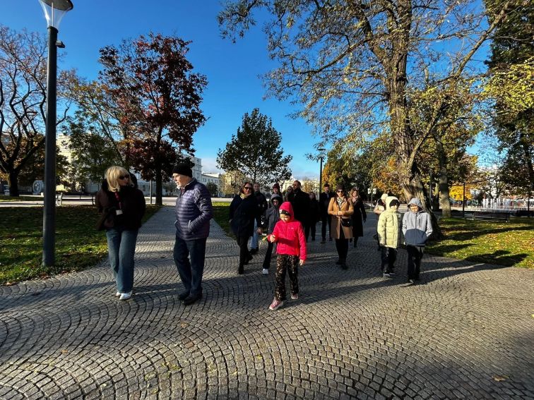 Spacer po Lublinie z wielopokoleniową rodziną premiera...