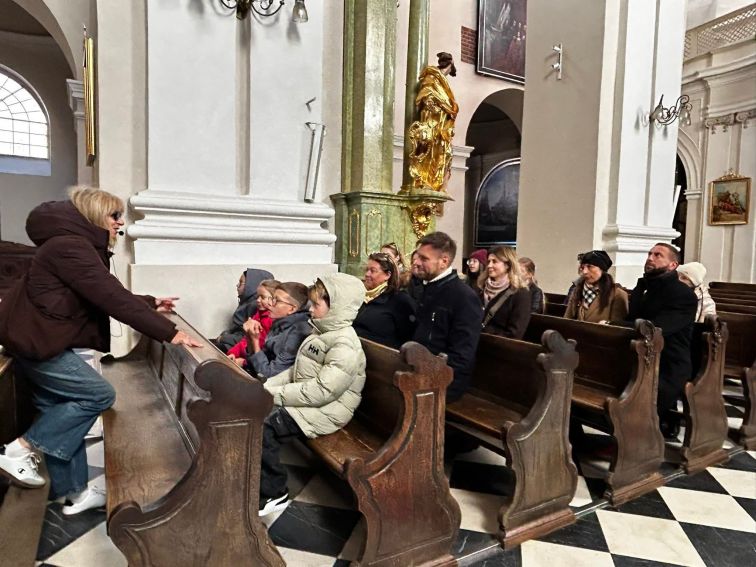 Spacer po Lublinie z wielopokoleniową rodziną premiera...