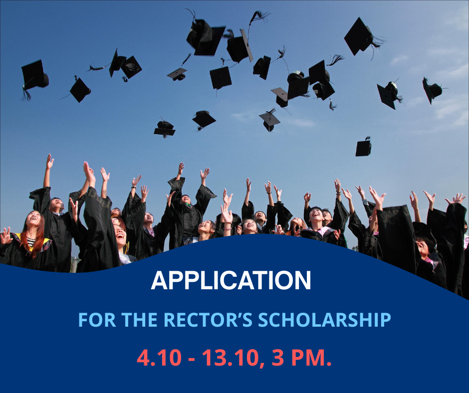 Application for the Rector’s Scholarship for the 2025/2026 academic ...
