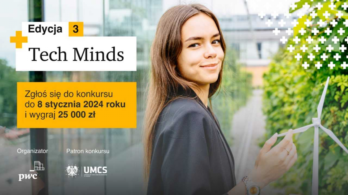 Ruszyła trzecia edycja konkursu Tech Minds. Zgłoś swój projekt ...