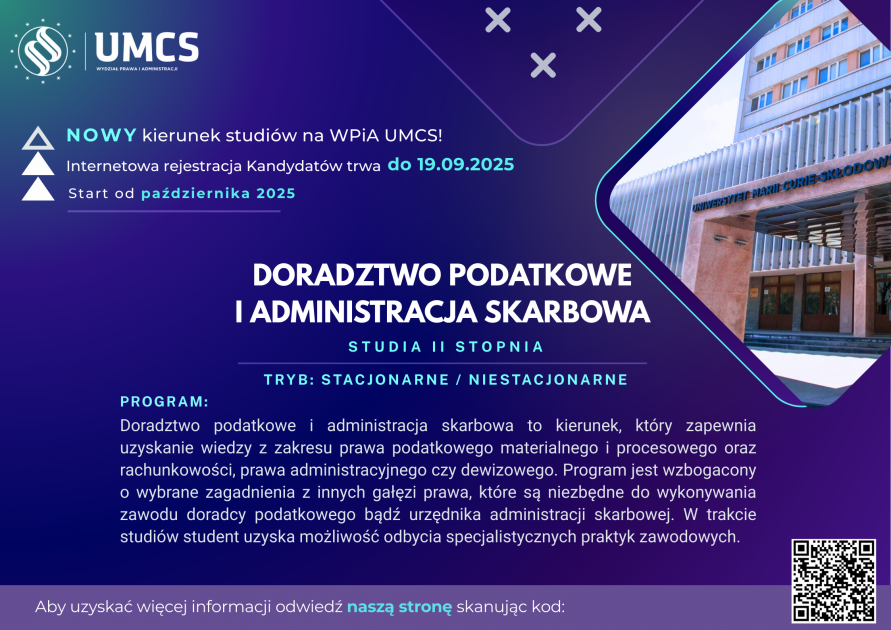 Nowy kierunek studiów II stopnia na WPiA - Lipiec - 2025 - Aktualności ...