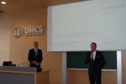 Prof. Tschandl i prof. Balcerowicz na WE