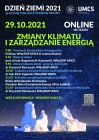 Dzień Ziemi 29.10.2021 - Zmiany klimatu i zarządzanie...