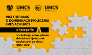 Wyniki ewaluacji jednostek naukowych UMCS