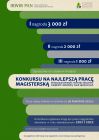 IV edycja Konkursu na najlepszą pracę magisterską...