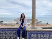 Studentka Lingwistyki stosowanej na stypendium w Portugalii