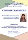 Instytut Pedagogiki UMCS zaprasza na spotkanie z cyklu...