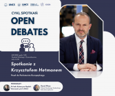 Debata z Krzysztofem Hetmanem | Premiera cyklu "Open...