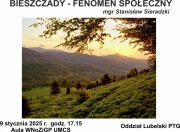 Bieszczady – fenomen społeczny | odczyt OL PTG