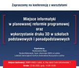 Miejsce informatyki w planowanej reformie programowej...