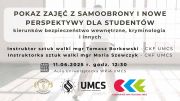 Pokaz zajęć z samoobrony i nowe perspektywy dla studentów...